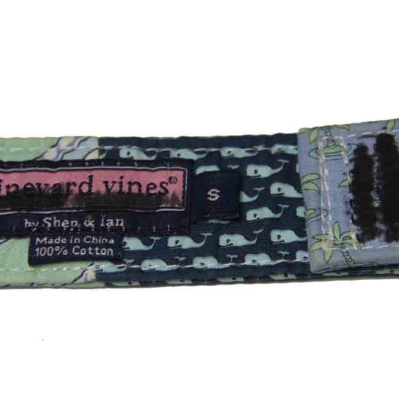 Vineyard Vines D-Ring Fabric Belt Multi Pattern Multicolor Women's Size Small - Picture 3 of 3